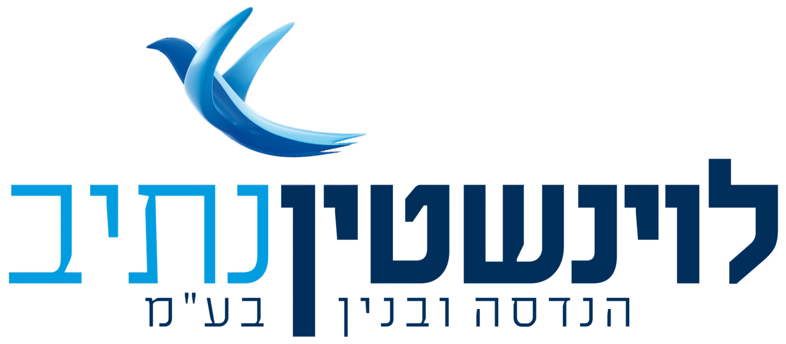 לוגו של חברת ליווישטין נתיב בע"מ עם ציפור כחולה וכתוביות בעברית.